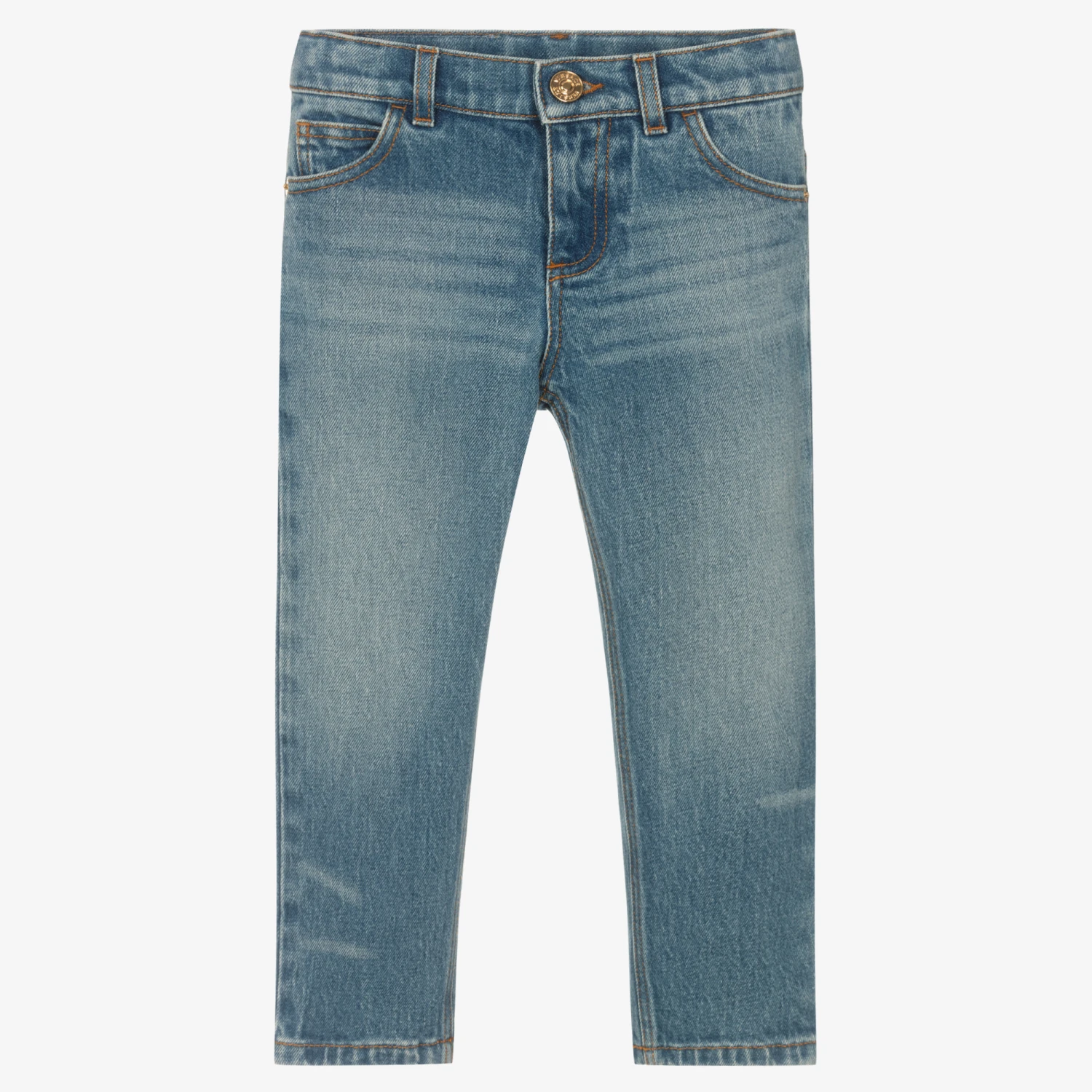 Versace Boys Mid-Blue Denim Jeans 3 Versace Boys Mid-Blue Denim Jeans
