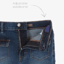 Zadig & Voltaire Zadig&Voltaire Girls Blue Flared Denim Jeans -Babie Fashion Shop zadig voltaire girls blue flared denim jeans 468018 6df7ca318f12c06f775f25e905c005a46bd20eb9